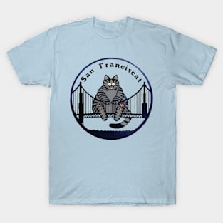 B kliban cat - San Franciscat T-Shirt